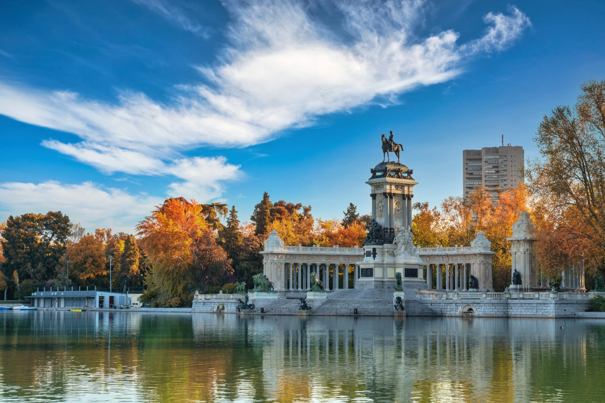 parque del retiro madrid